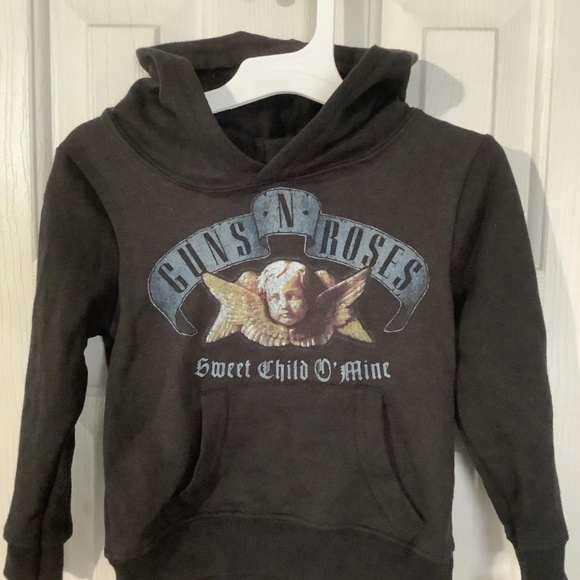Other - GUNS n ROSES Sweet Child O' Mine HOODED SWEATSHIRT Hoodie sweater Size 2 T